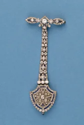 Reloj de bolsillo (zafiro y diamante)